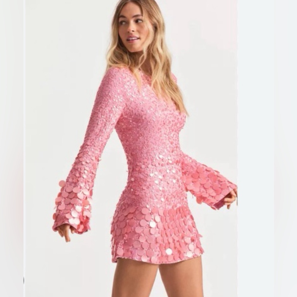 Love Shack Fancy Lightning Sequin Dress
